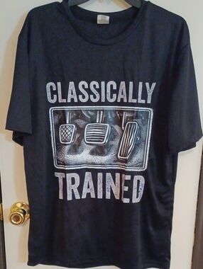 Classically Trained Graphic Tee - Black